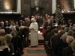 Foto's van kerkdiensten in de Waalse Kerk Breda