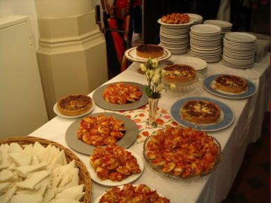 Foto's van diners en recepties in de Waalse Kerk Breda