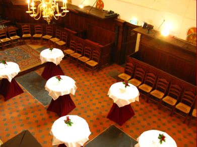Foto's van diners en recepties in de Waalse Kerk Breda