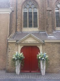 Foto's van huwelijken in de Waalse Kerk Breda