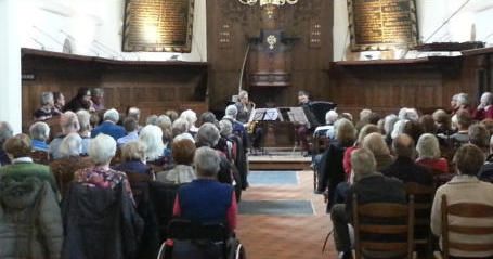 Foto's van concerten in de Waalse Kerk Breda