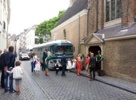 Foto's van huwelijken in de Waalse Kerk Breda